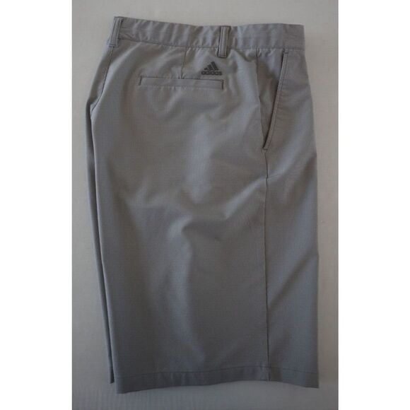 adidas CE0466 Men's Sz 38 Gray Striped Ultimate 365 Golf Shorts - Picture 9 of 9